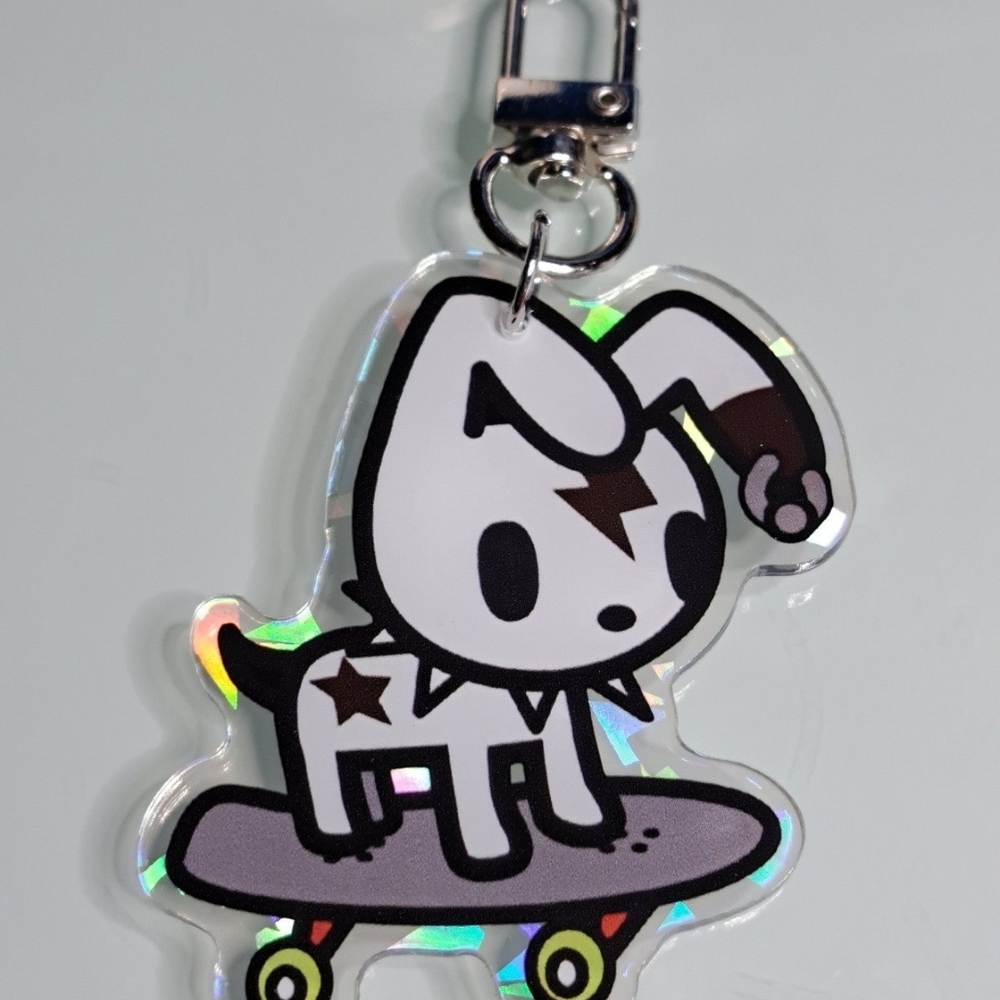 Toki Doki Punkstars Paco Keychain Purse Backpack Charm Clip